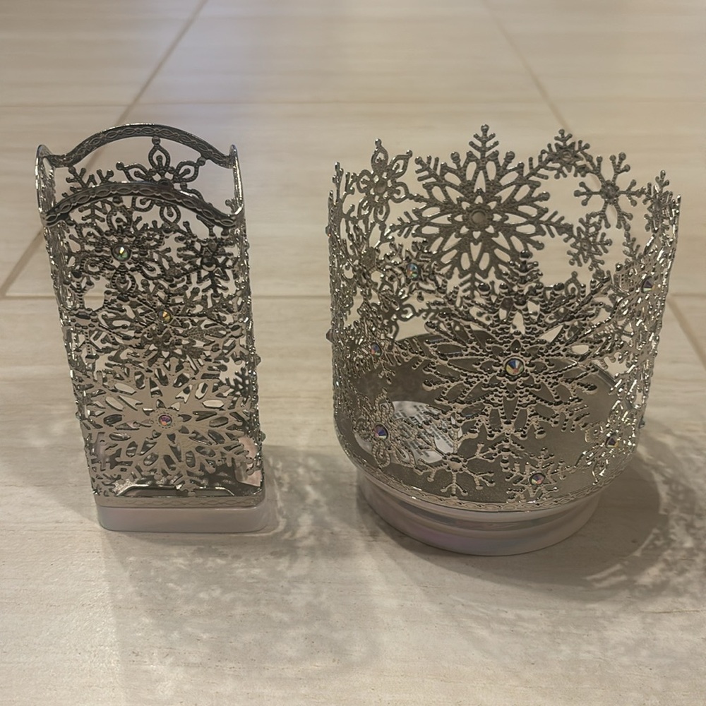 Bath & Body Candle and Soap holder